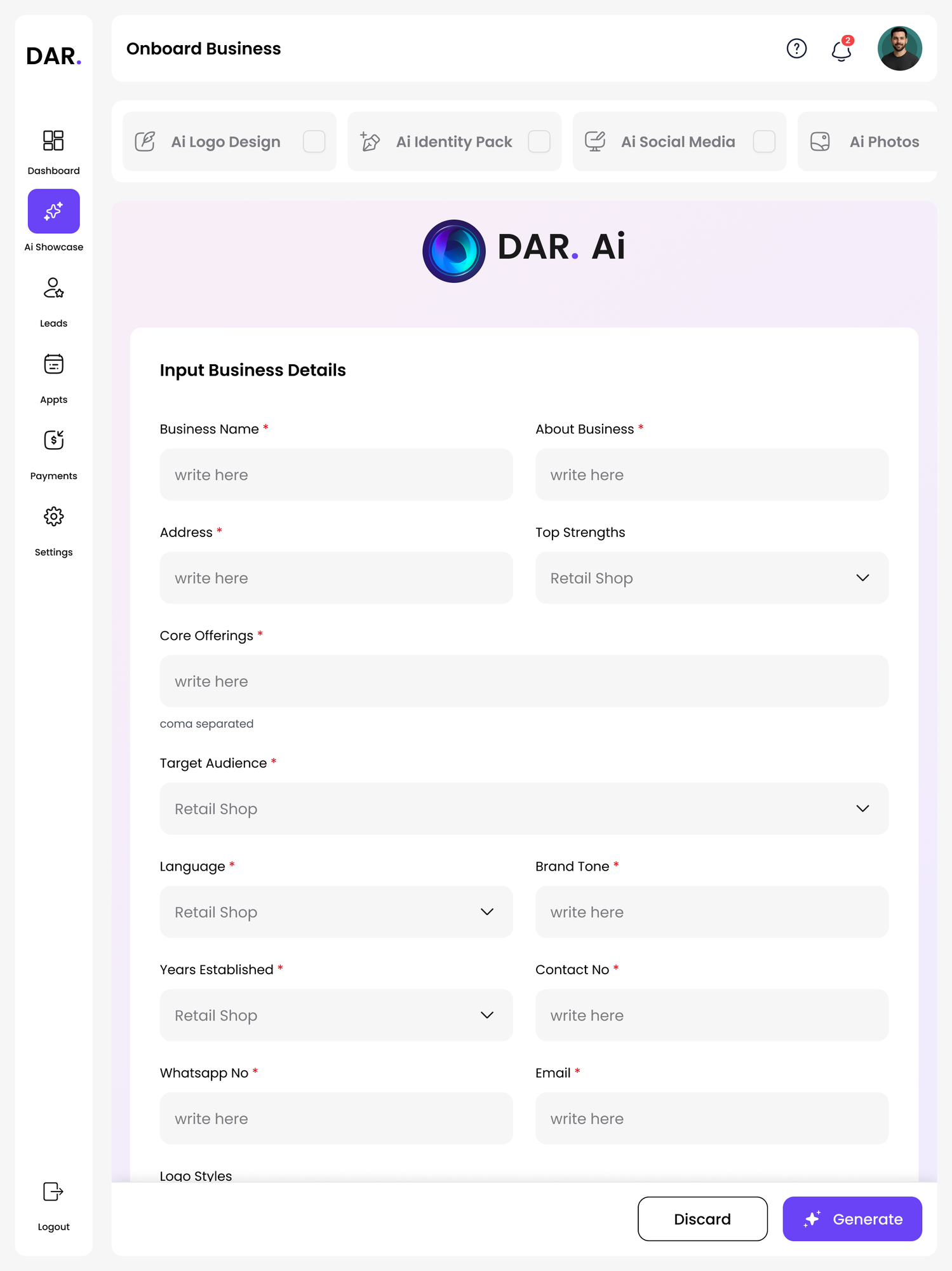 Getting started with DAR